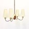 4-Light Ceiling Lamp from ASEA, 1950s, Image 3