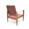 Cognacfarbener Leder Safari Stuhl von Kaare Klint für Ruud Rasmussen, 1960er 7