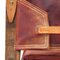 Cognac Leather Safari Chair by Kaare Klint for Ruud Rasmussen, 1960s 20