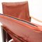 Cognac Leather Safari Chair by Kaare Klint for Ruud Rasmussen, 1960s, Image 11