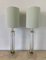 Murano Glass and Brass Table Lamps, Set of 2, Image 1