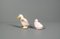 Abstract Porcelain Ducks, Brazil, Set of 2 4