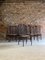 Structural Rosewood & Cane Dining Chairs by Joaquim Tenreiro, Set of 8 5