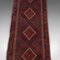 Long Tapis de Couloir Kilim Meshwari Vintage en Laine, 1930 7