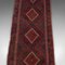 Long Vintage Meshwari Kilim Wool Runner Rug, 1930 7
