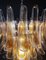 Vintage Italian Amber Murano Glass Chandelier, Image 11