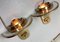 Regency Brass & Glass Wall Lights, Set of 2 4