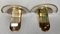 Regency Brass & Glass Wall Lights, Set of 2 14