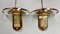 Regency Brass & Glass Wall Lights, Set of 2 3