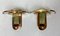 Regency Brass & Glass Wall Lights, Set of 2, Image 6
