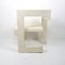 Chaise Moderniste en Bois Blanc par Gerrit Rietveld 4