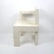 Modernist White Wooden Chair by Gerrit Rietveld 2