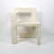 Modernist White Wooden Chair by Gerrit Rietveld 8