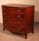 Bowfront Chest of Drawers in Mahogany, 1800s 4