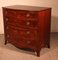 Bowfront Chest of Drawers in Mahogany, 1800s, Image 4