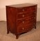 Bowfront Chest of Drawers in Mahogany, 1800s, Image 5