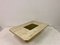Travertine and Brass Coffee Table, 1970s 5