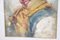 Luca Postiglione, Italian Portrait, 1900s, Oil Painting on Board, Framed 2