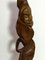 Large Carved Totem, 1970s, Wood Sculpture on Steel Base 10