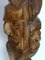 Large Carved Totem, 1970s, Wood Sculpture on Steel Base, Image 7