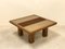 Wood and Mirror Coffee Table, 1980s, Image 1