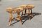 Tabourets Mid-Century en Bambou, Italie, 1950s, Set de 2 2