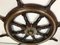 Antique Ship's Steering Wheel in Teak from John Hastie, 20th Century 4