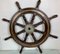 Antique Ship's Steering Wheel in Teak from John Hastie, 20th Century 10