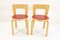Birch No. 65 Children's Chairs by Alvar Aalto, Set of 2 1