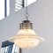 Italian Macanese Glass Spotted and Chrome Frame Ceiling Lamp by Enrico Tronconi, Image 4