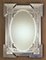 French 19th Century Style Balanzone Murano Glass Mirror from Fratelli Tosi 1
