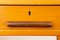 Scrivania grande in legno massiccio con cassetti di Ministerial Office impiallacciata in legno di faggio, Italia, anni '50, Immagine 6