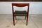 Danish Teak Side Chair with Leather Seat by H.W. Klein for Bramin, 1960s, Image 7