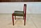 Danish Teak Side Chair with Leather Seat by H.W. Klein for Bramin, 1960s, Image 4