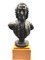 Esculturas de busto Grand Tour francesas antiguas de bronce. Juego de 2, Imagen 2
