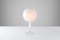 231 Min - White Candle Holder by Jim Rokos for the Art of Glass, Image 2