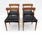 Danish MK 200 Chairs in Teak by Arne Hovmand-Olsen for Mogens Cold, Set of 4 2