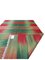 Tappeto Kilim a righe colorato fatto a mano, Immagine 4
