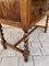 Spanish Carved Walnut Console Table with Turned Legs and 3 Carved Drawers, Early 20th Century, Image 7