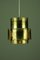 Danish Brass Pendant Lamp by Svend Aage Holm Sørensen for Thea Metal, 1960s. 5