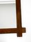 Large Wall Mirror with a Dark Solid Oak Frame, 1930s 20