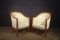 Art Deco French Armchairs in Carved Pear-Wood, Set of 2, Image 4