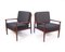 Danish Lounge Chairs in Teak, Set of 2 2