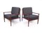 Danish Lounge Chairs in Teak, Set of 2, Image 2