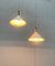 Lámparas colgantes danesas vintage. Juego de 2, Imagen 22