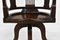 Antique Victorian Swivel Desk Chair in Mahogany, 1890, Image 2