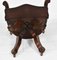 Antique Victorian Swivel Desk Chair in Mahogany, 1890, Image 9