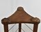 Shop Display Stand in Walnut with Glass Shelves, 1930s 9