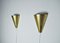 Scandinavian Modern Brass Wall Sconces from IKEA, 1960s, Set of 2 4