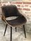 Scandinavian Style Brown Fabric Chairs in Curved Plywood, Set of 6, Image 6